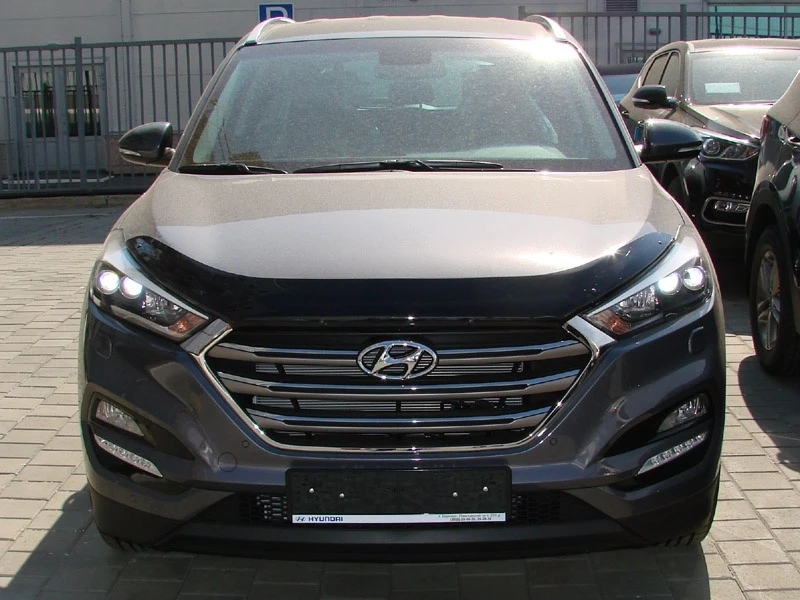Дефлектор капота для Hyundai Tucson III  SIM NLD.SHYTUC1512