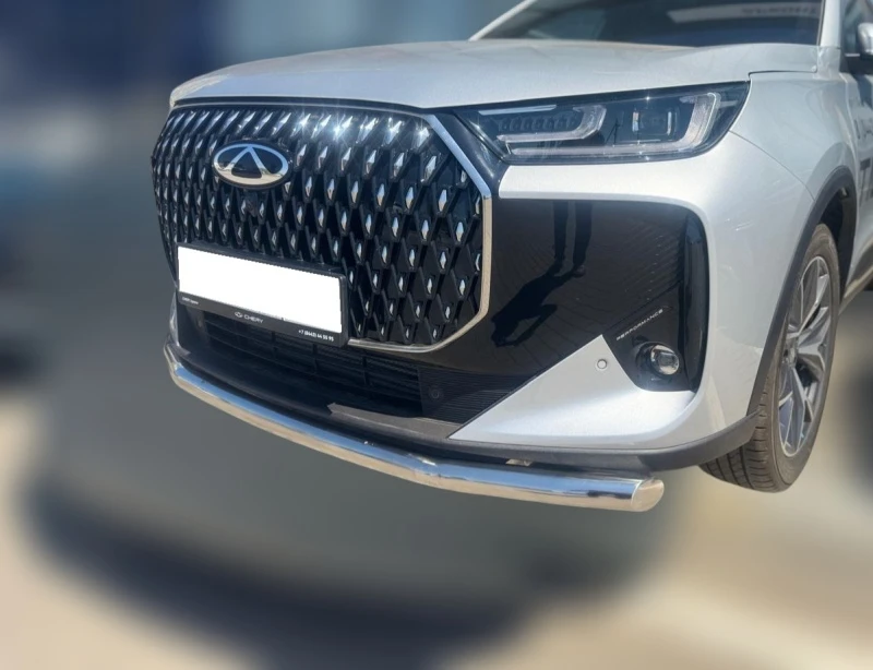 Защита переднего бампера d60 мм для Chery Tiggo 7L I  Юко CTG.7L.25.01
