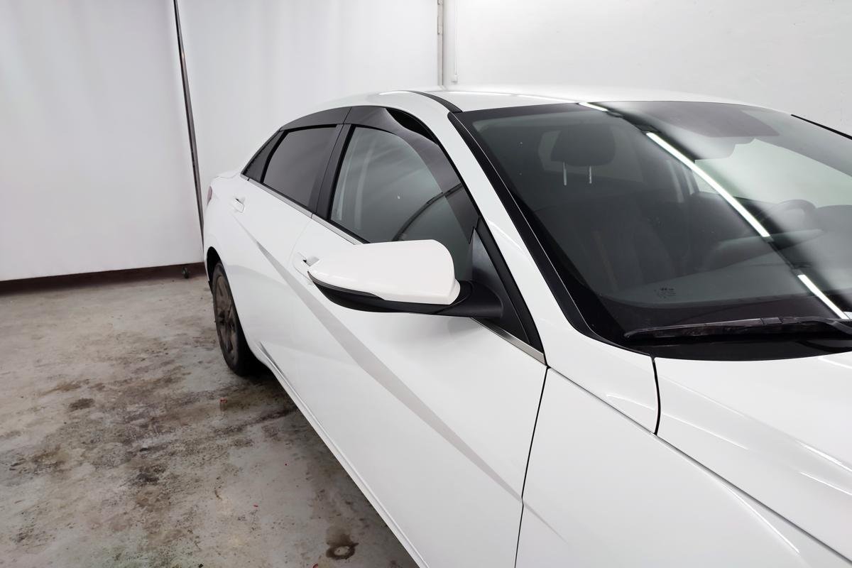 Дефлекторы окон 2D 6 шт для Hyundai Elantra VII (CN7)