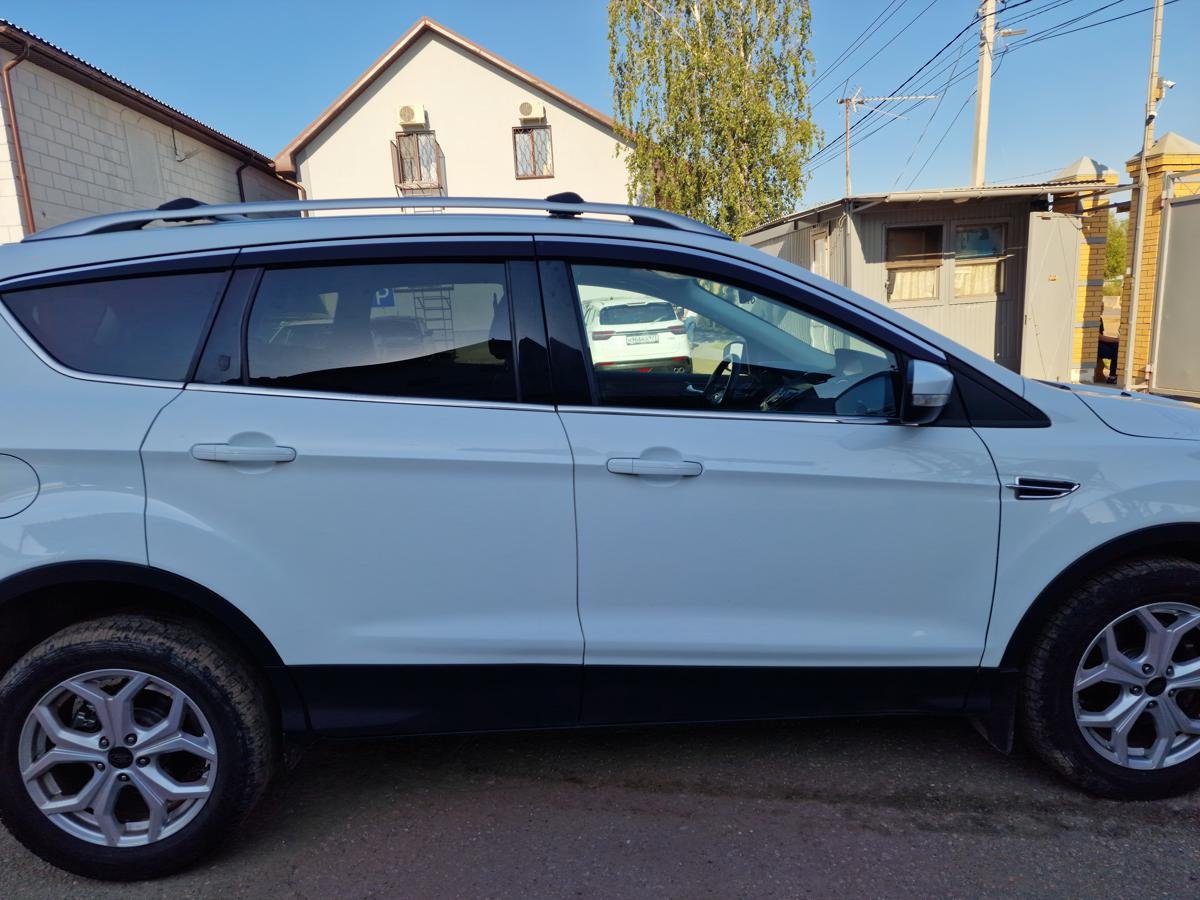 Дефлекторы окон 2D с хром накладками 6 шт. для Ford Kuga II Рестайлинг