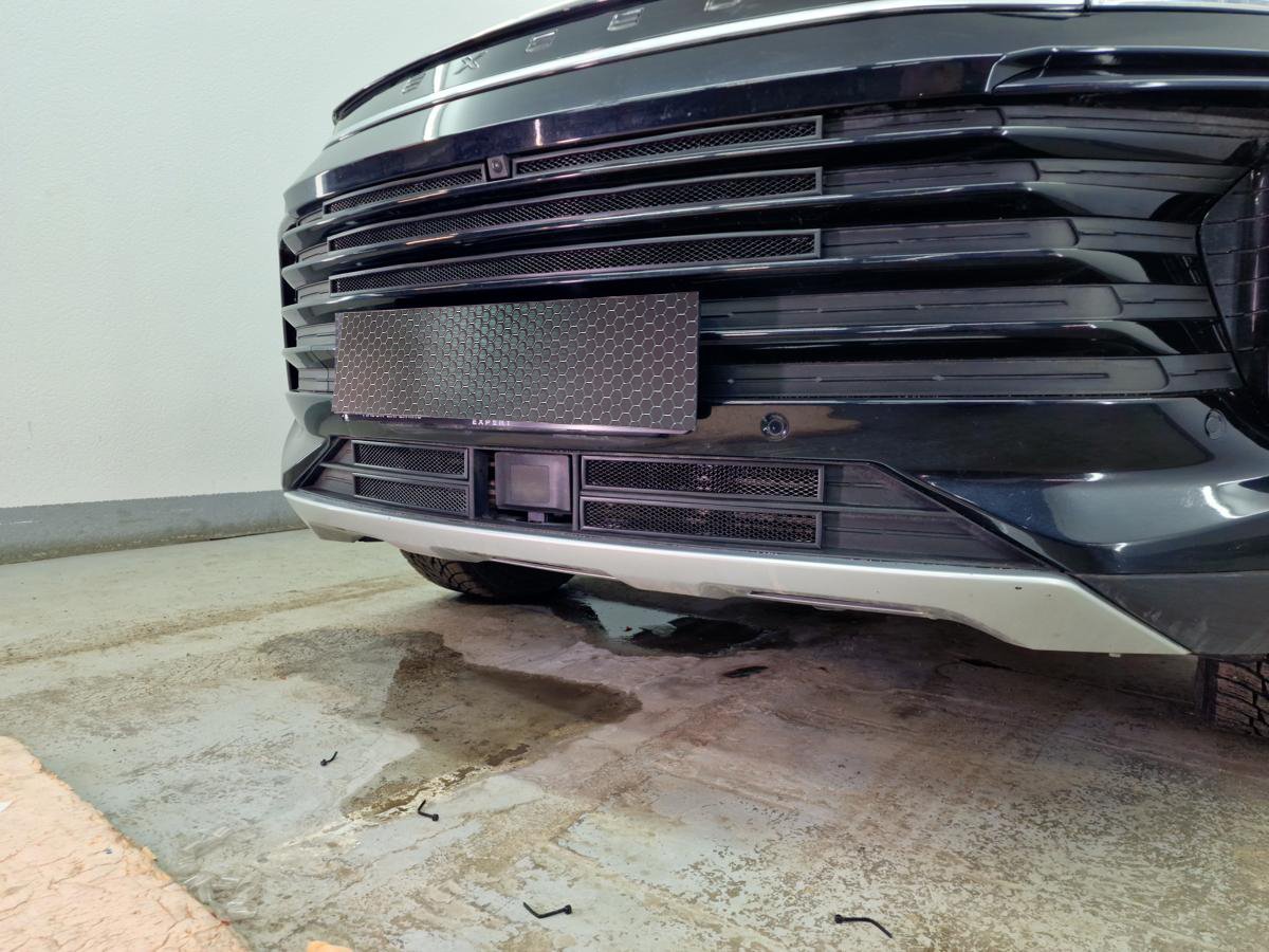 Защитная сетка радиатора низ 4 части для EXEED TXL I