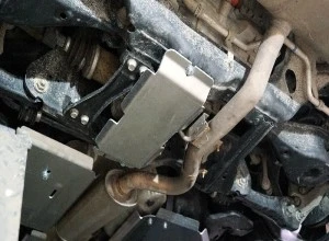 Защита заднего редуктора для Nissan X-Trail IV  ТСС ZKTCC00683