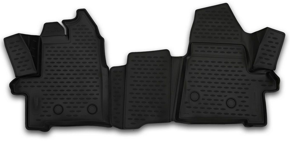 Коврики 3D в салон полиуретан 4шт для Dongfeng Shine