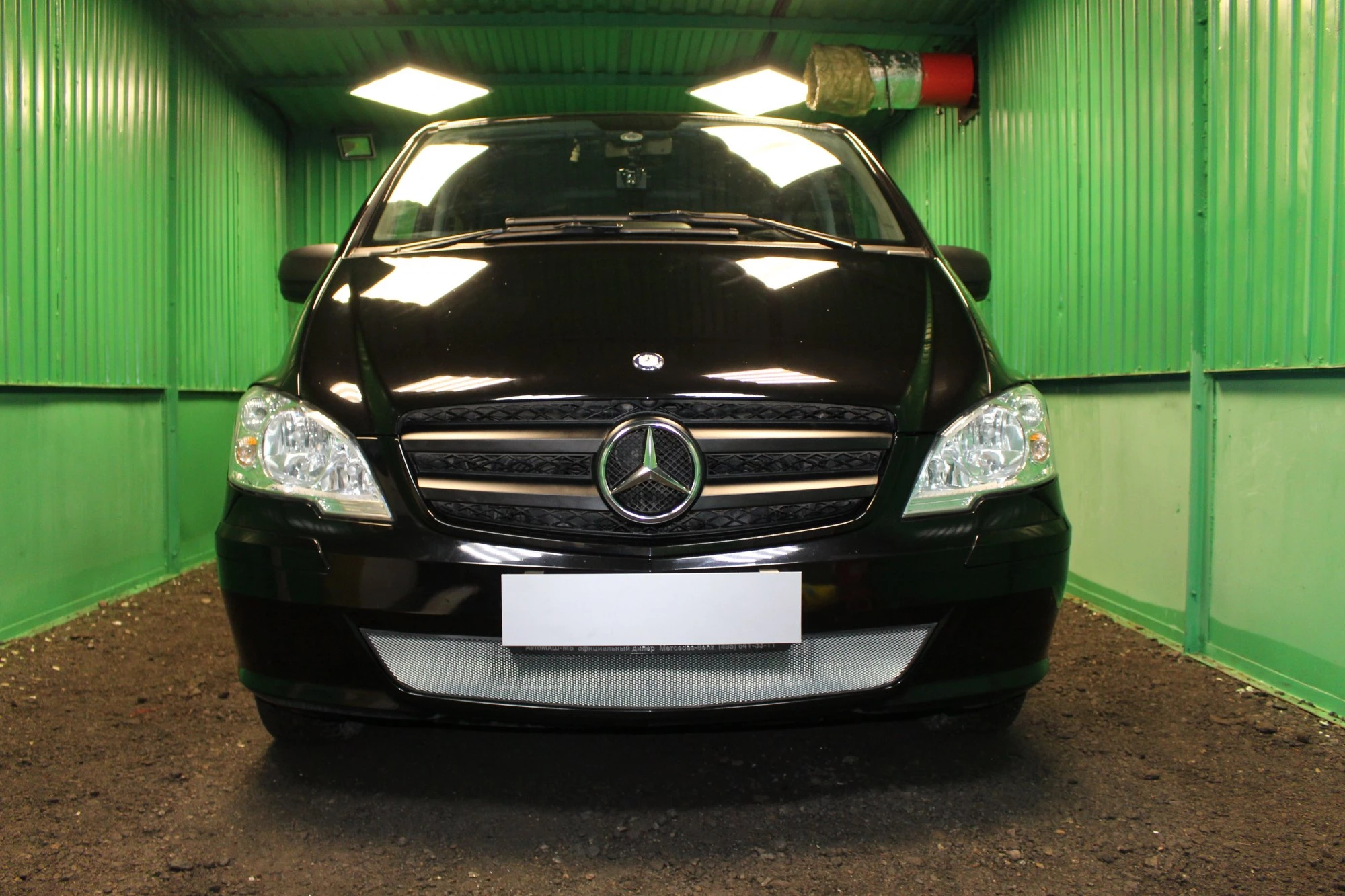 Защитная сетка радиатора для Mercedes-Benz Vito II (W639) Рестайлинг