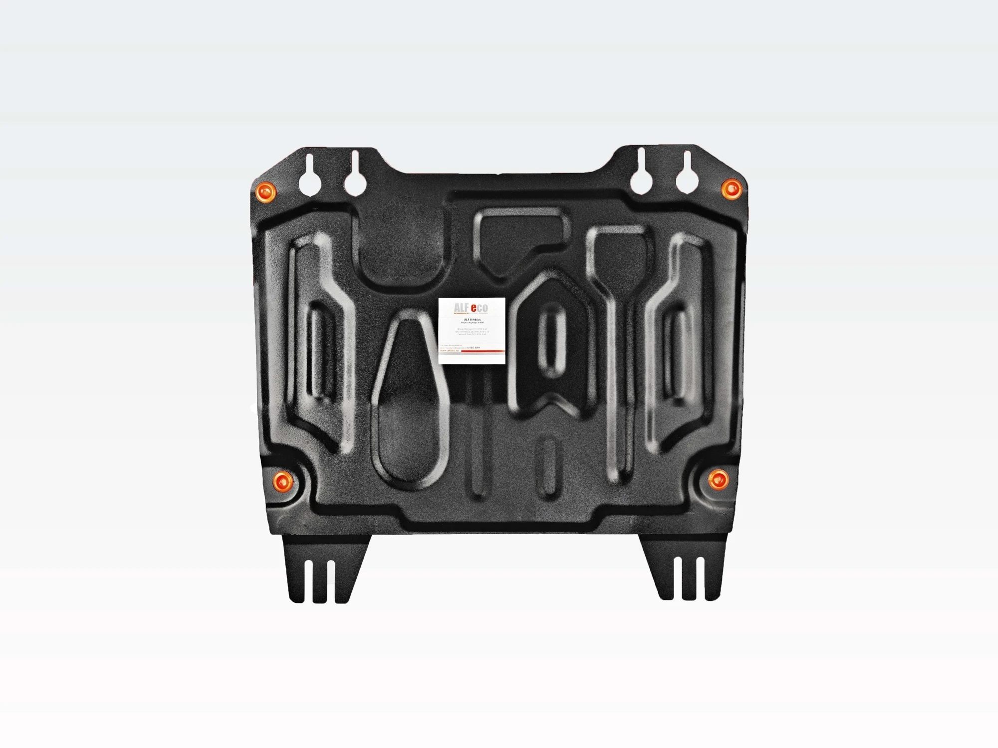 Защита картера и КПП для Nissan X-Trail III Черный