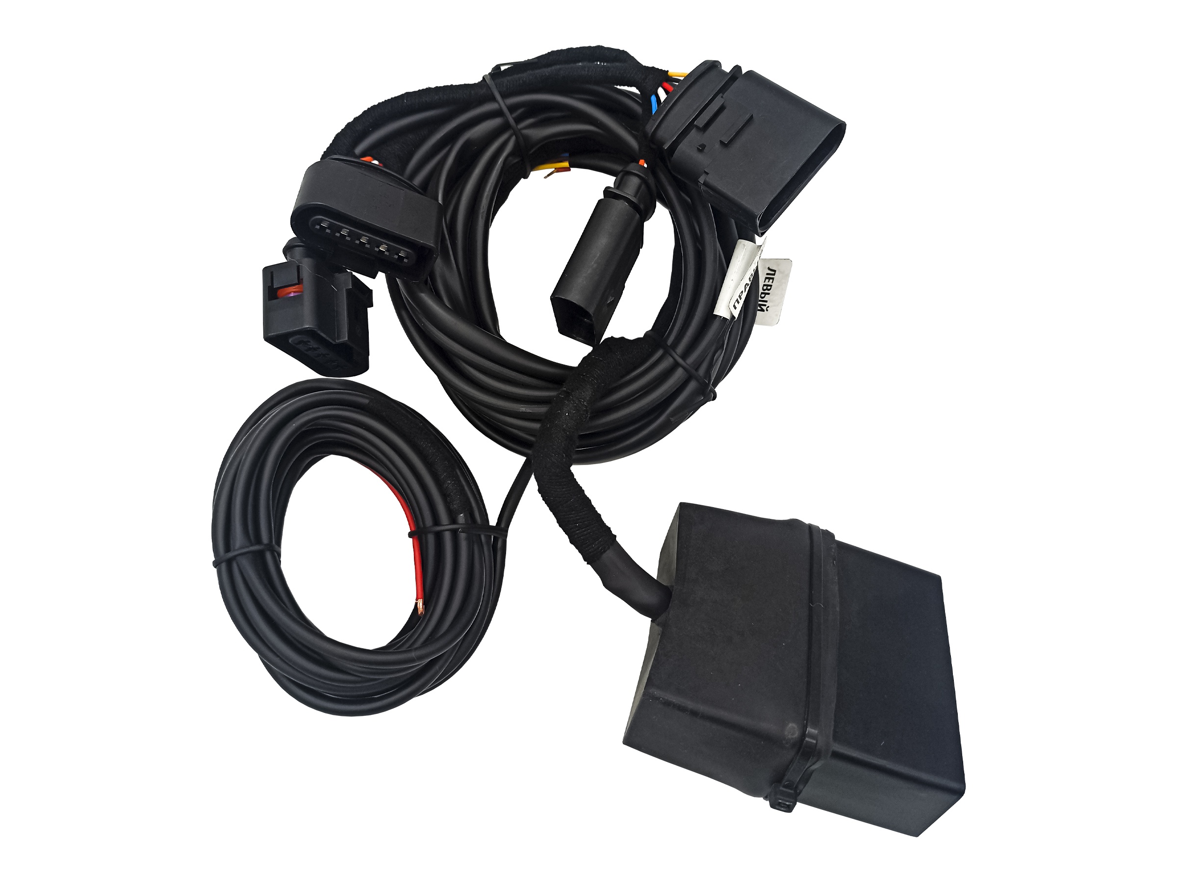 Комплект штатной электрики для фаркопа с блоком 7.1-7Pin для Volkswagen Amarok I Рестайлинг