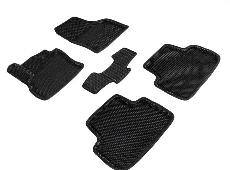 Коврики 3D EVA "РОМБ" для салона для Audi Q3 II (F3) Черный Seintex 95266