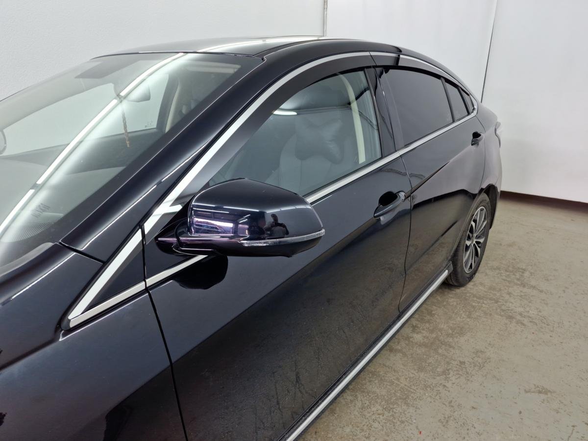 Дефлекторы окон с хром накладками 2D 8 шт. для Omoda S5 GT I