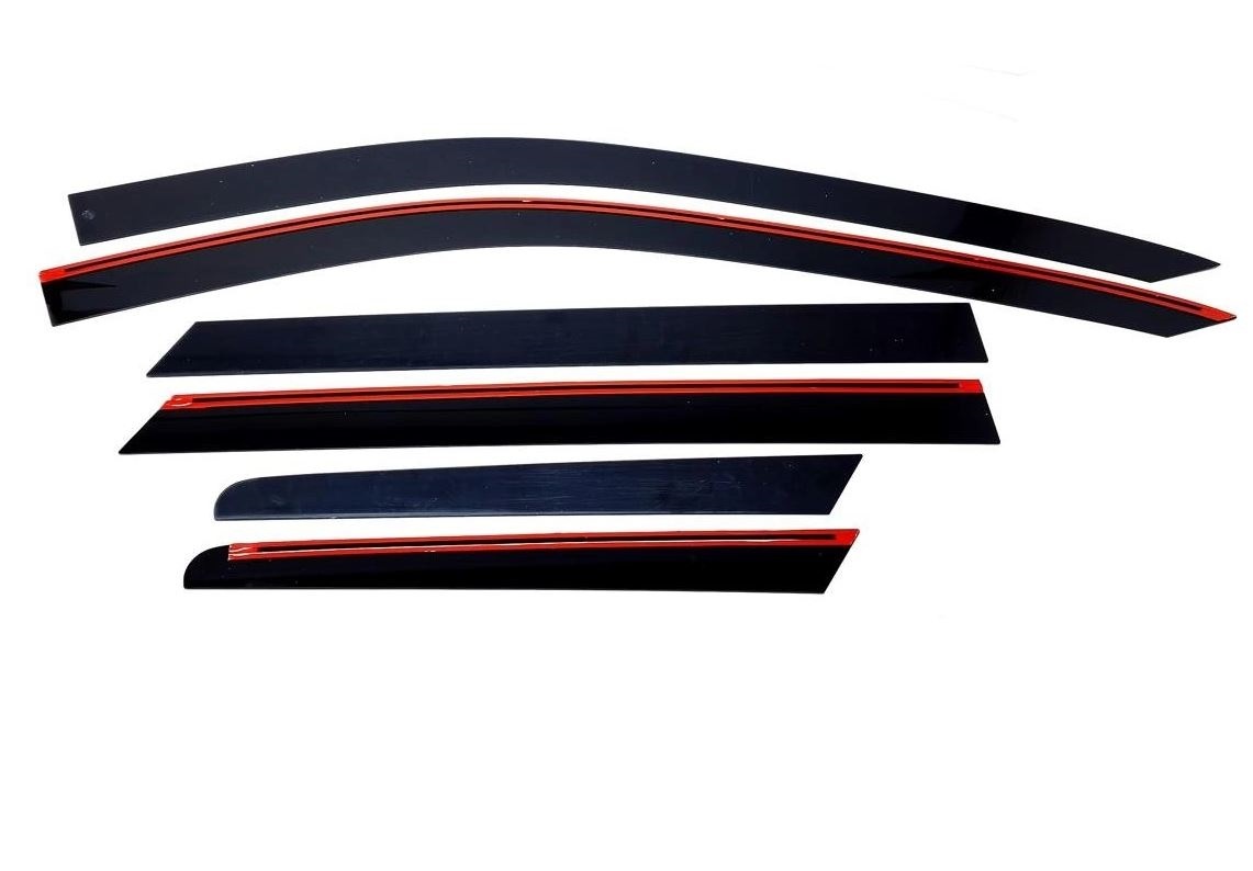 Дефлекторы окон 2D 6 шт. для Soueast S07 I