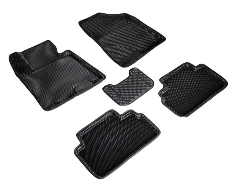 Коврики 3D EVA "СОТА" для Hyundai i30 II Черный Seintex 98522