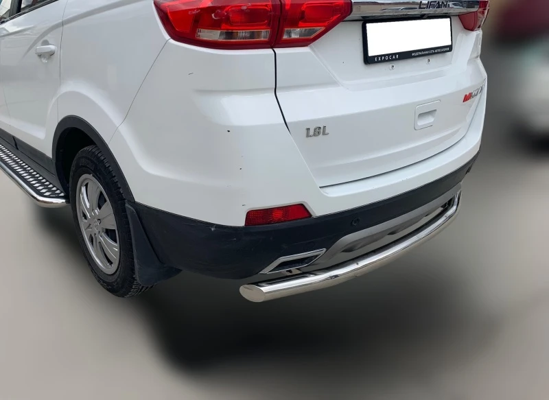 Защита заднего бампера d60 мм для Lifan Myway  Юко LMW.17.11