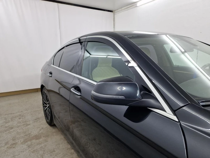 Дефлекторы окон 2D с хром накладками 4 шт. для BMW 5 серии VI (F10/F11/F07) Хром Стрелка 11 2D402-4C.S11