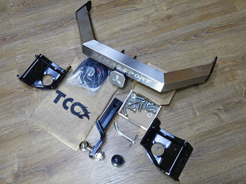 Фаркоп усиленный, с типом шара Е для Mitsubishi Pajero Sport III