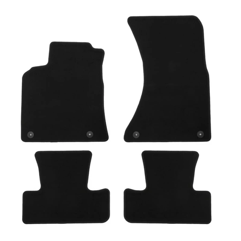 Коврики в салон Klever Econom 4шт для Audi Q5 I (8R) Рестайлинг Черный Klever KLEVER01041501200k