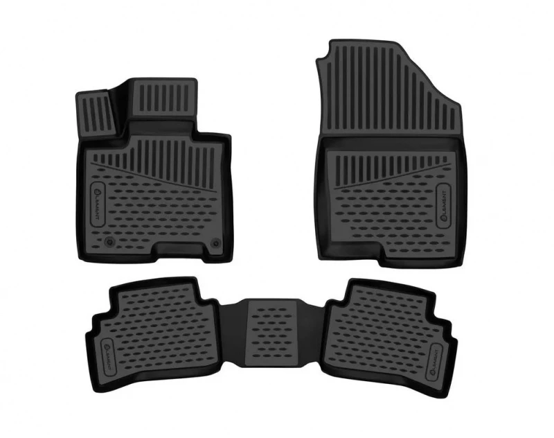 Коврики 3D в салон полиуретан 3шт для Hyundai Tucson IV Черный FORMAT FORMAT.3DAN0352210