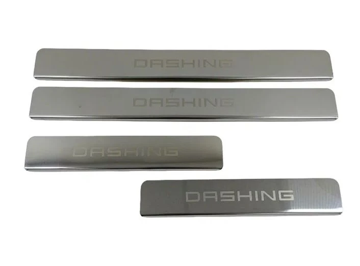 Накладки на пороги из нержавеющей стали 4шт. для Jetour Dashing  INOX INOX.JETO.DASH.2023.ST