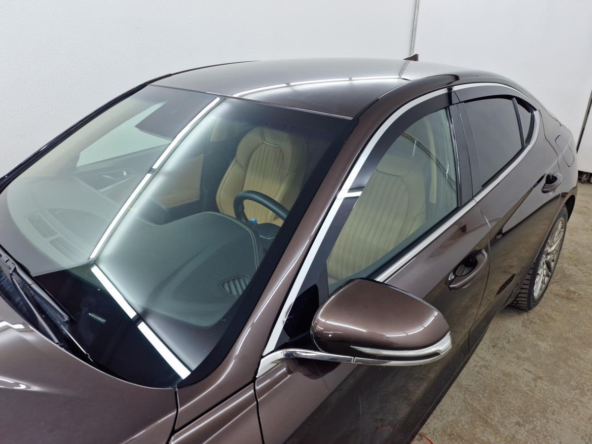 Водосток лобового стекла Премиум для Genesis G70 I Рестайлинг