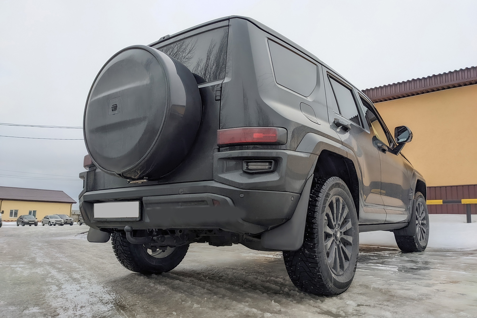 Фаркоп Pt group с типом шара вертикальный быстросъем для Tank 700 I