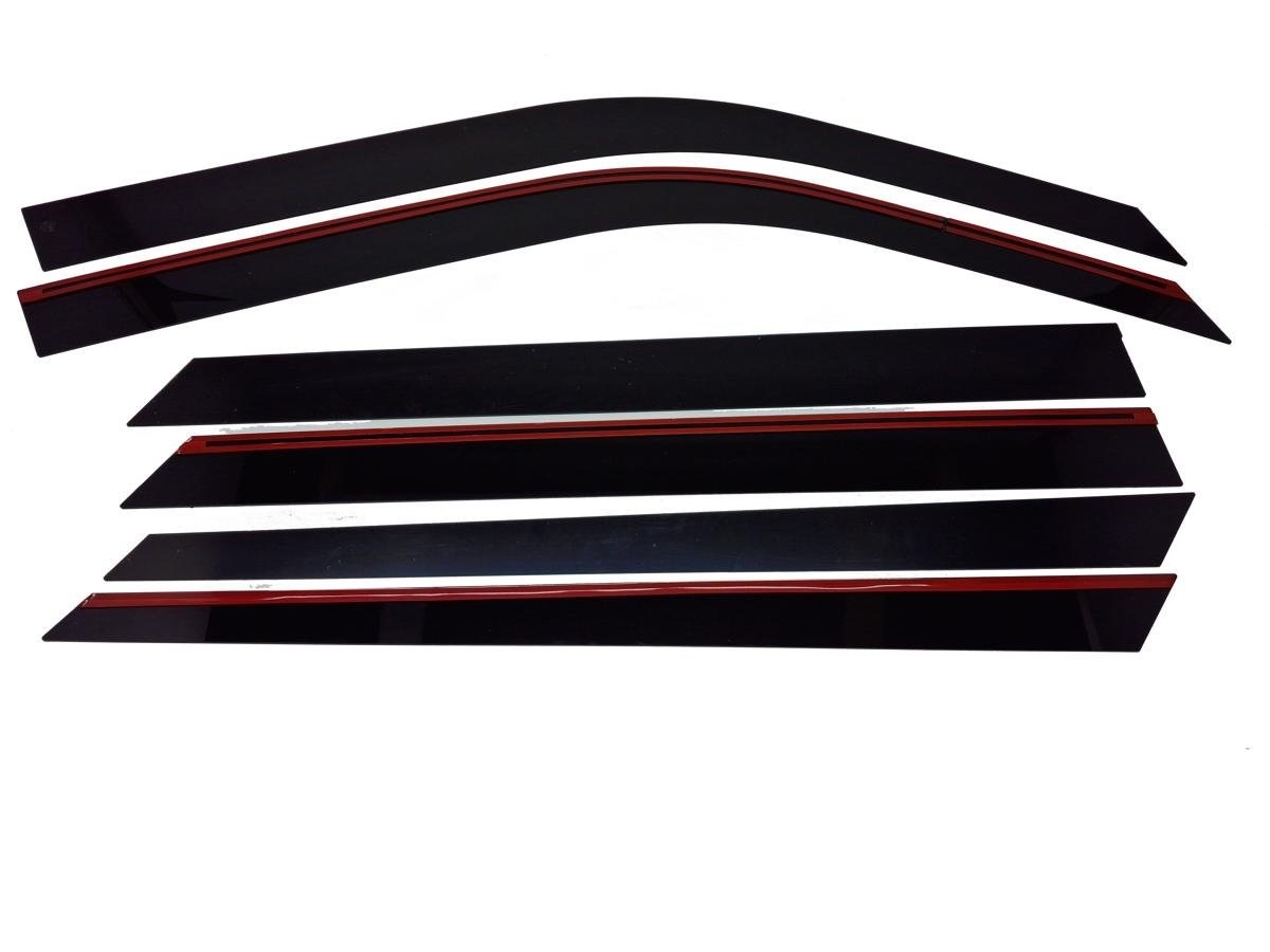 Дефлекторы окон 2D 6 шт. для Changan CS95 I Рестайлинг