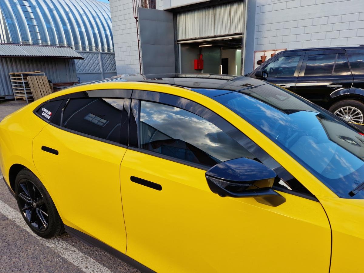 Дефлекторы окон 2D 6 шт для Changan UNI-V