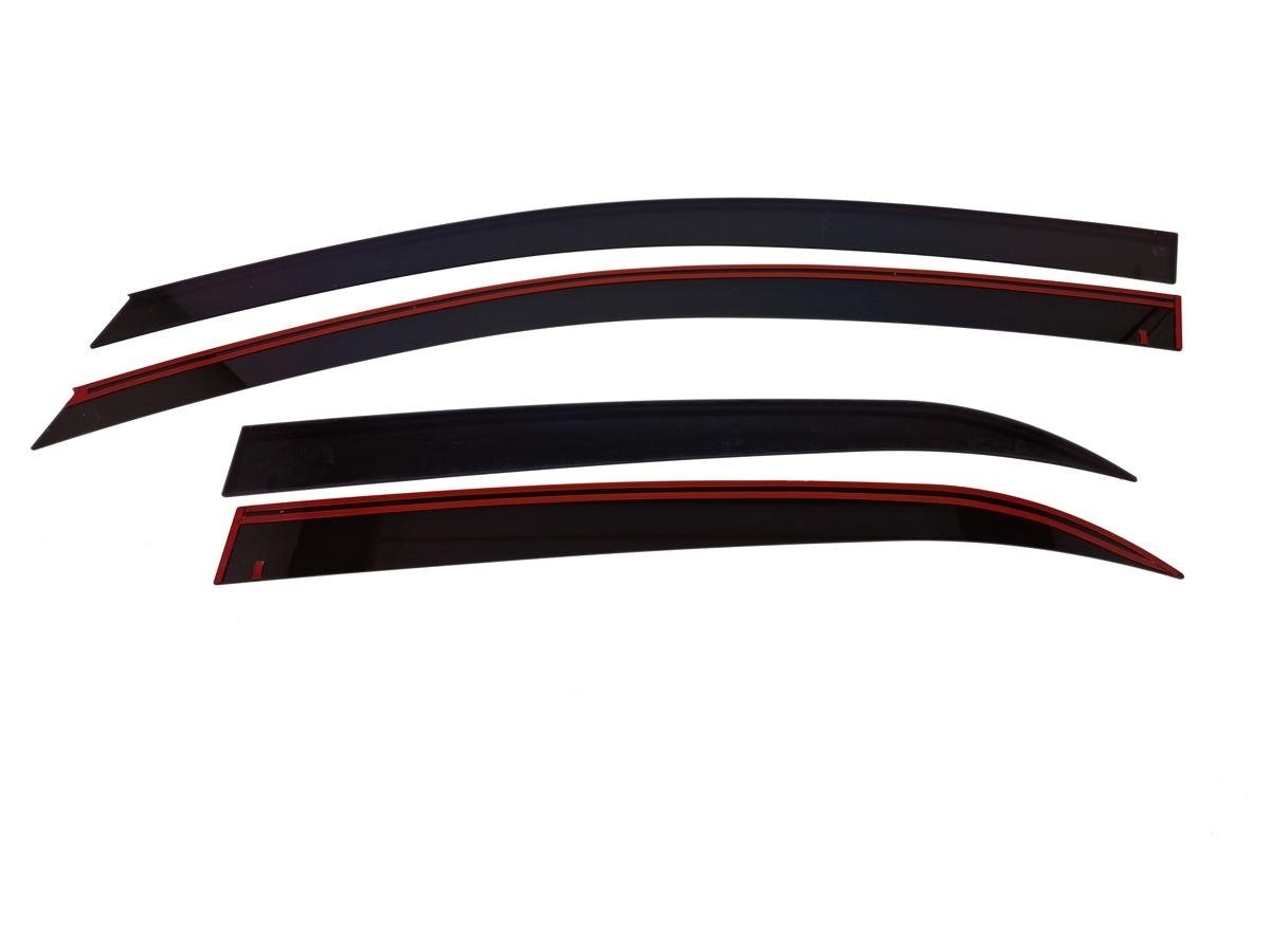 Дефлекторы окон 2D 4 шт для Kia Picanto III