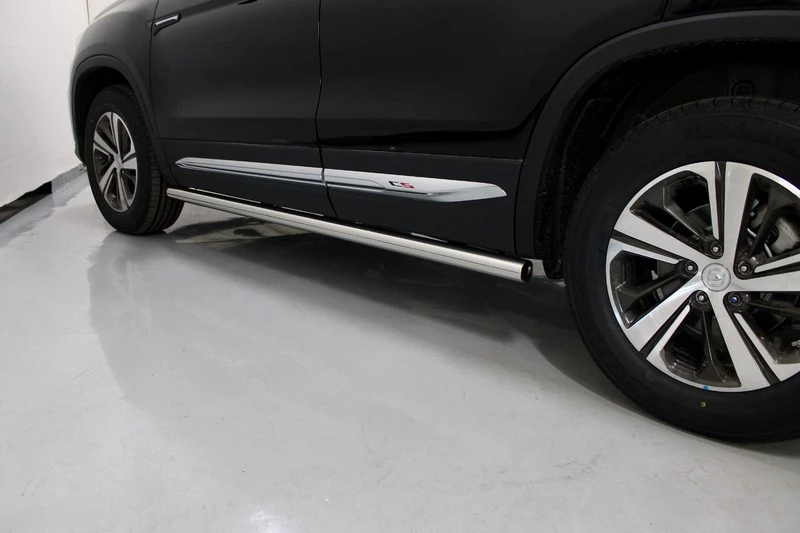 Пороги труба 60,3 мм для Changan CS75 I Рестайлинг