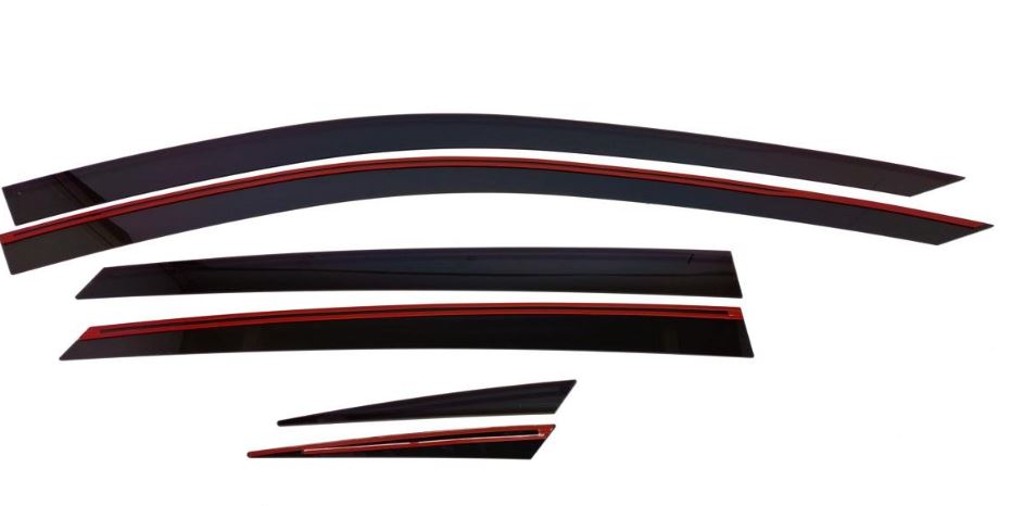 Дефлекторы окон 2D 6 шт для Changan UNI-V
