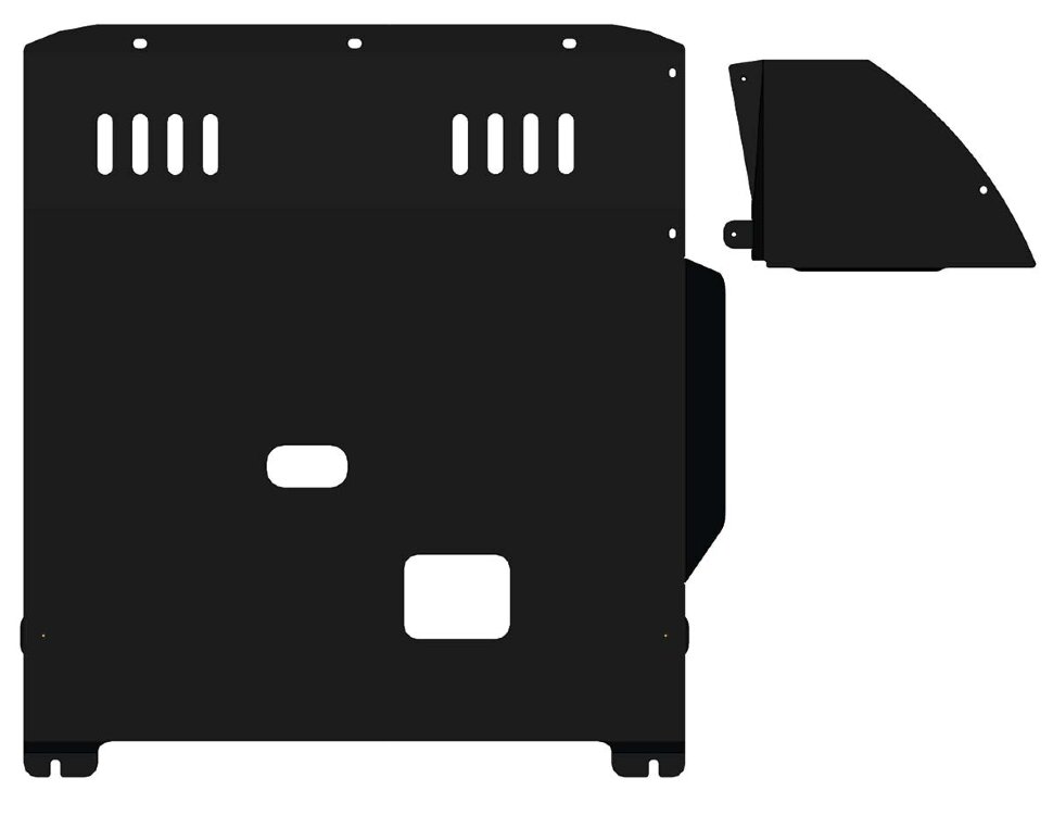 Защита картера и КПП для Peugeot Boxer II Рестайлинг