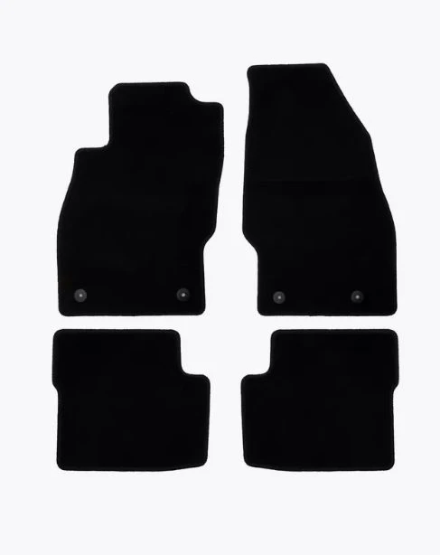 Коврики в салон Klever Econom 4шт для Opel Corsa D Рестайлинг II Черный Klever KLEVER01371401200k