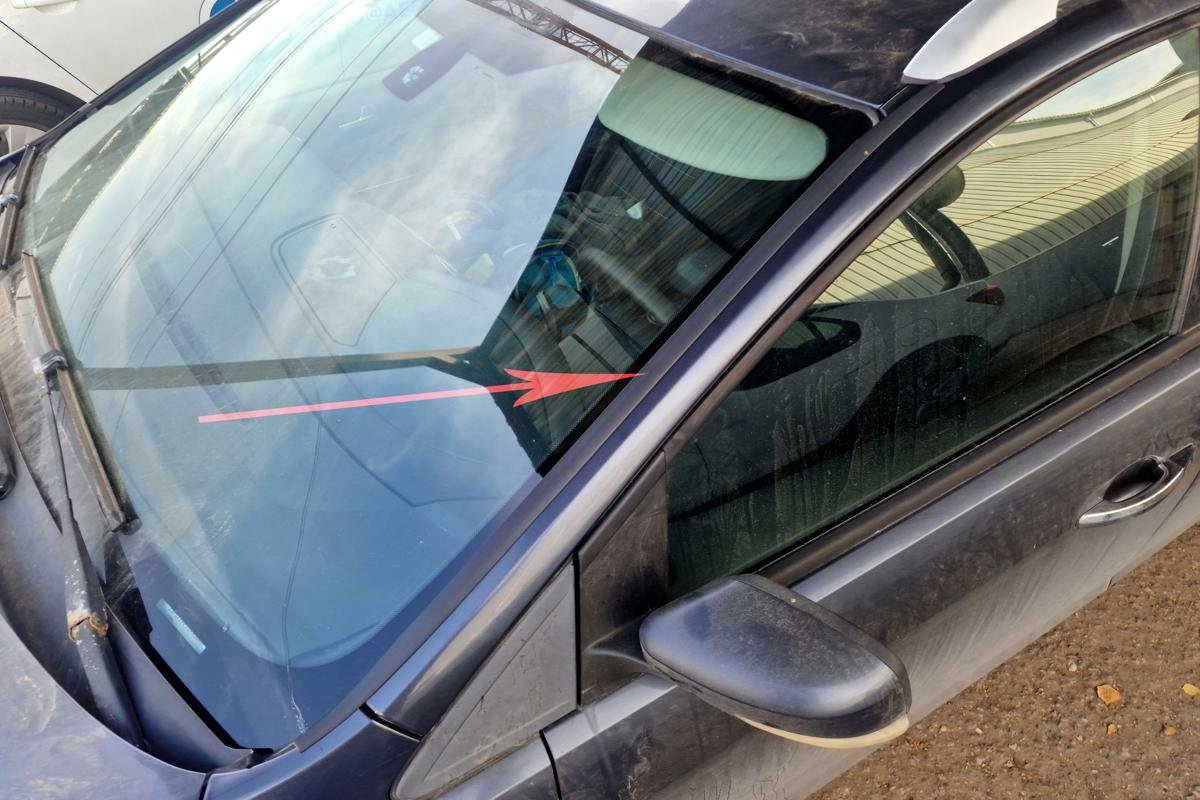 Дефлектор (водосток) лобового стекла для Ford Focus II Рестайлинг