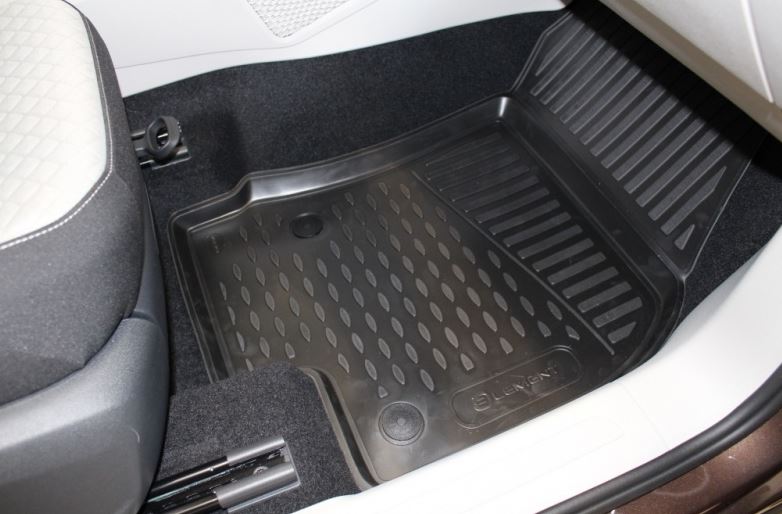 Коврики 3D в салон полиуретан 4 шт для Toyota Sienna II Рестайлинг