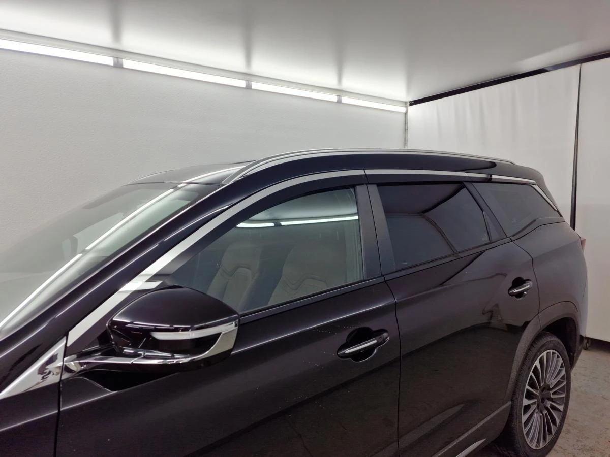 Дефлекторы окон с хром накладками 2D 6 шт для Jetour X90 PLUS