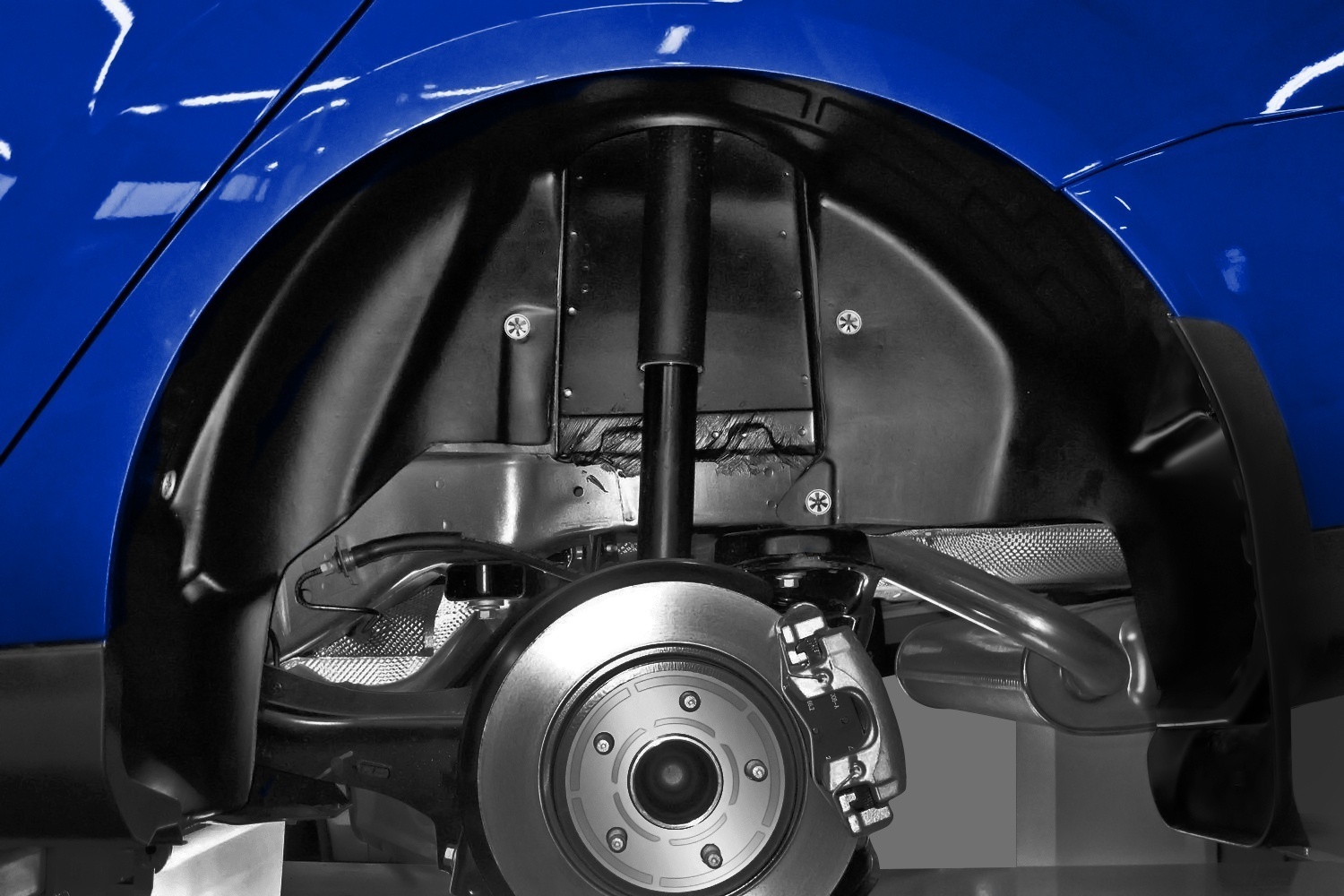 Подкрылок задний правый 1шт. для Chevrolet Niva I