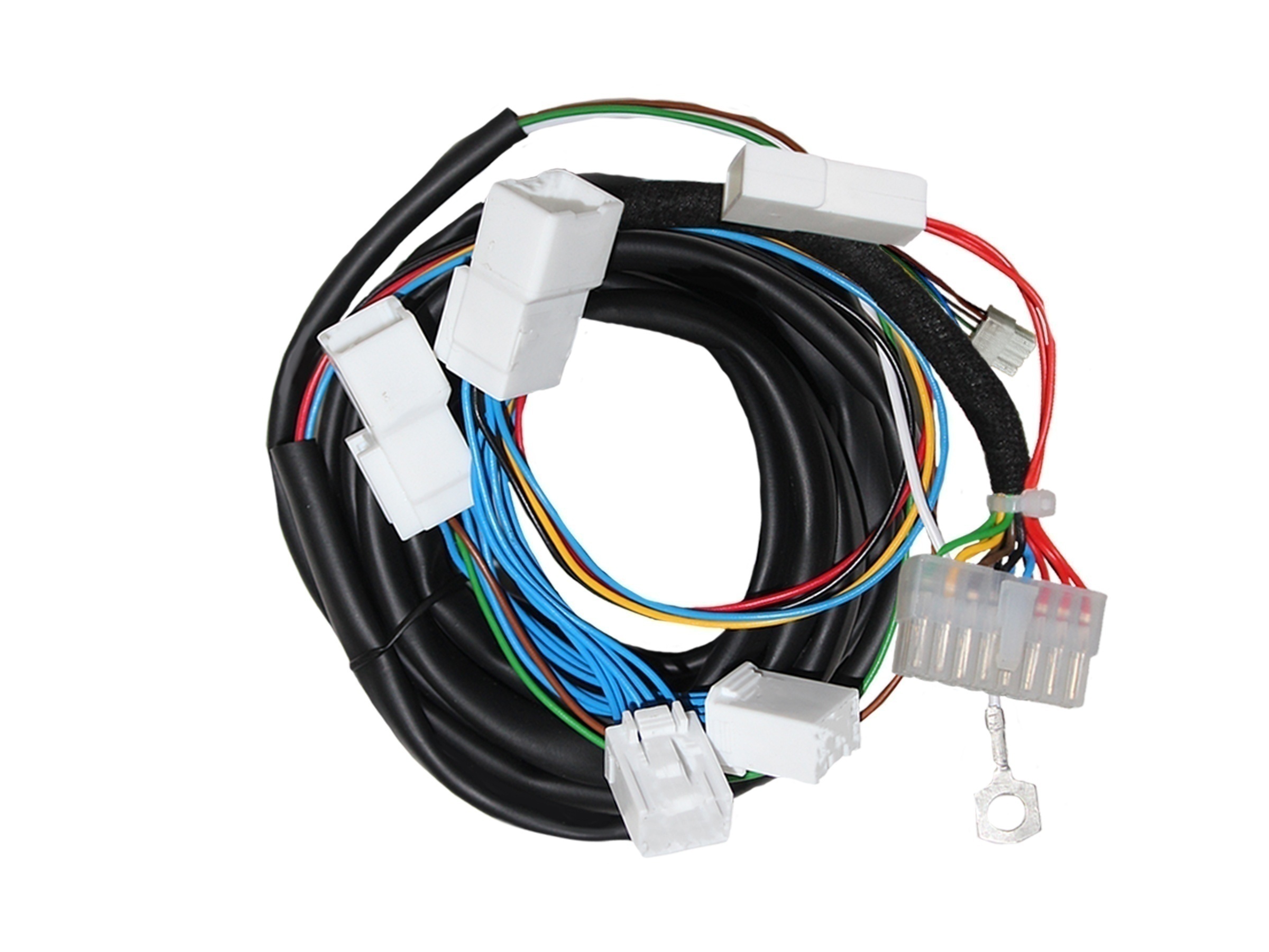 Комплект штатной электрики для фаркопа с блоком 7.2-7Pin для Hyundai Solaris I