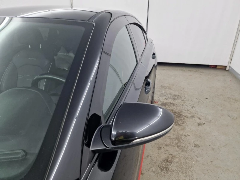 Дефлекторы окон 2D 6 шт для Kia Cerato IV Рестайлинг Черные Стрелка 11 2D030-6.S11