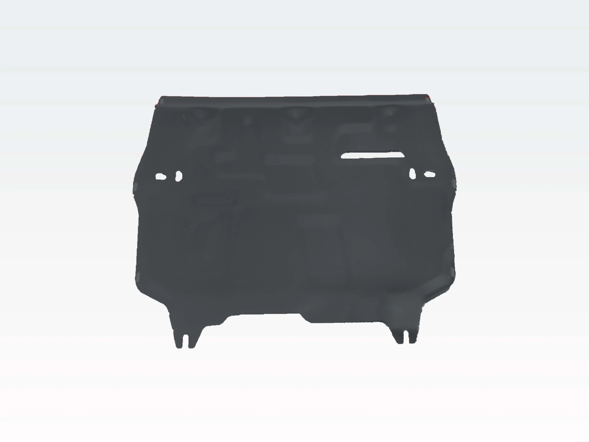 Защита картера и КПП для Audi A1 I (8X) Рестайлинг Черный