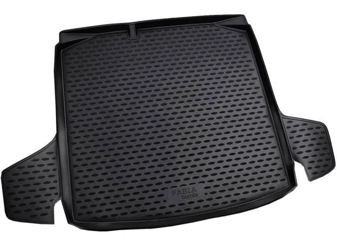 Коврик в багажник для Skoda Fabia II Рестайлинг Черный Element NLC.45.06.B12