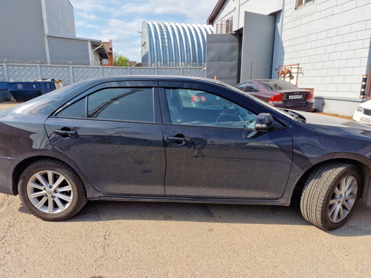 Дефлекторы окон 2D под наклоном 4 шт. для Toyota Camry VII (XV50) Рестайлинг 2