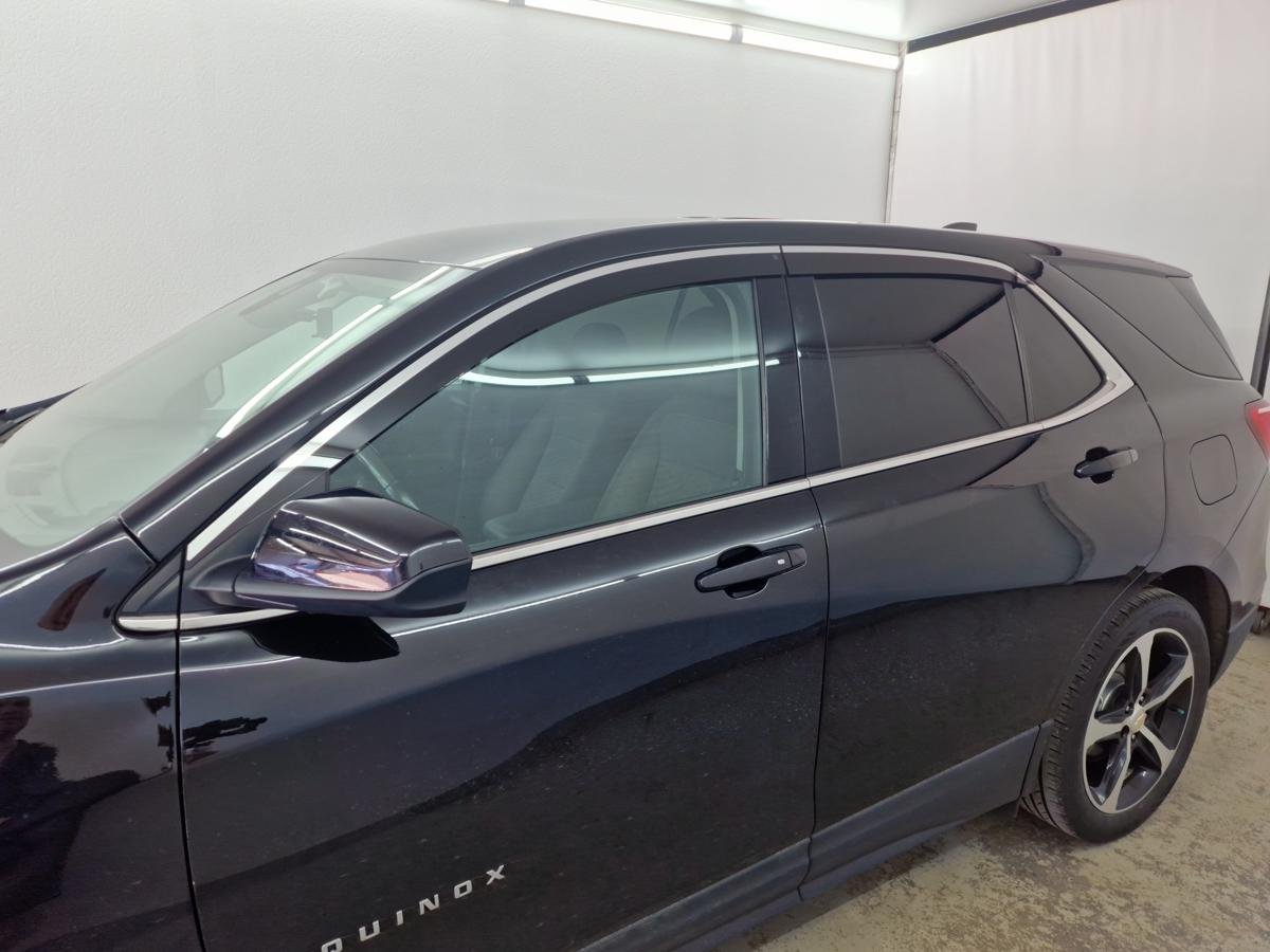 Дефлекторы окон 2D с хром накладками 4 шт. для Chevrolet Equinox III