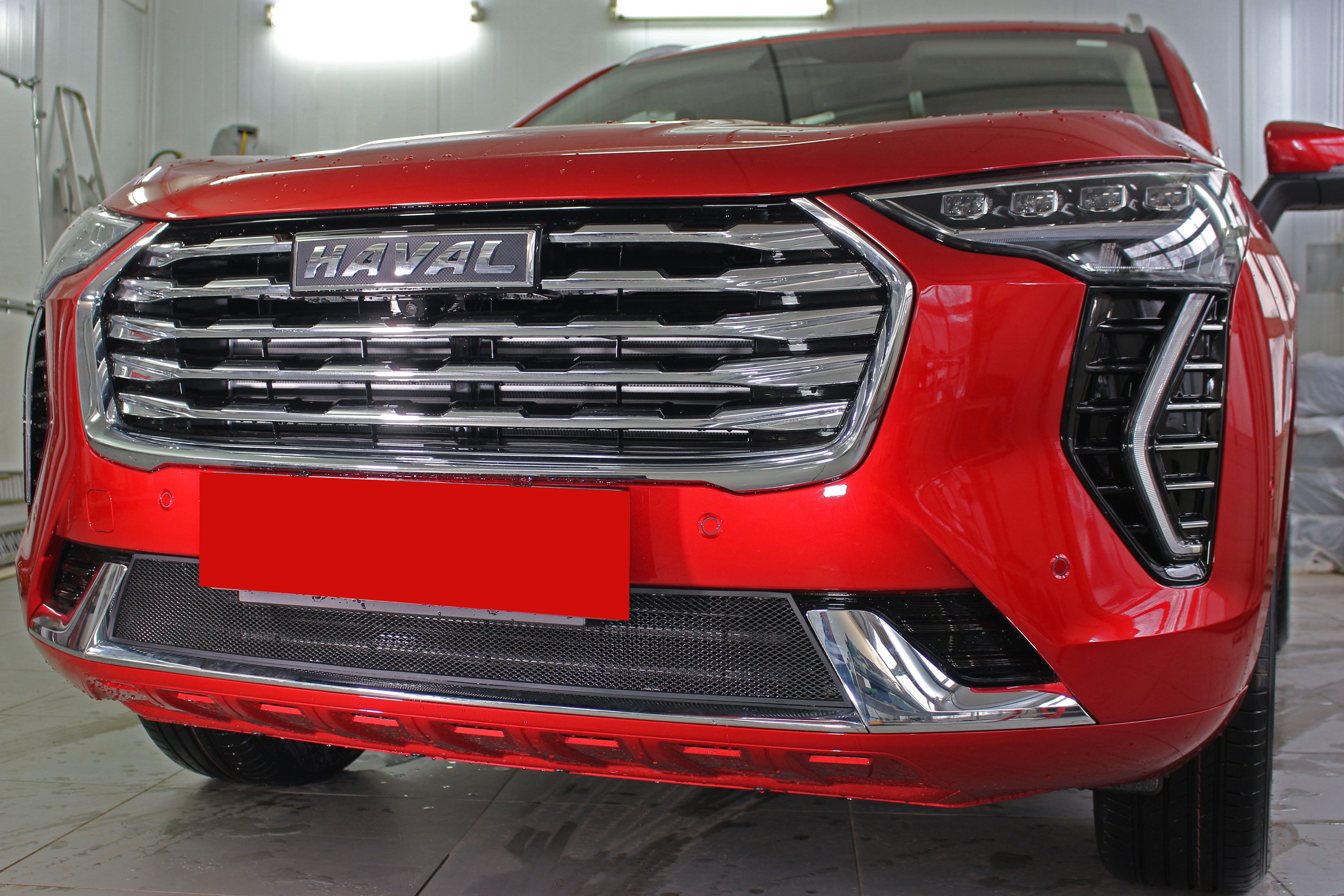 Защитная сетка радиатора низ для Haval Jolion I