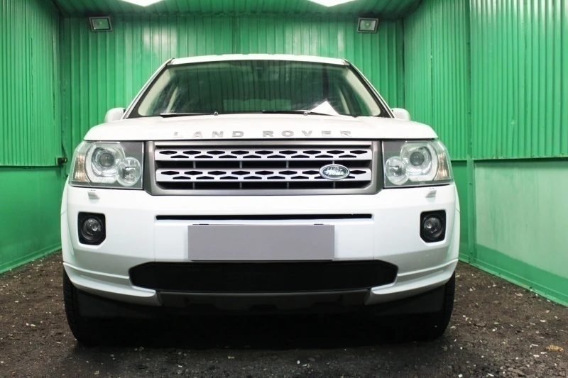 Защитная сетка радиатора для Land Rover Freelander II Рестайлинг Черный Стрелка 11 LRFREE10.black