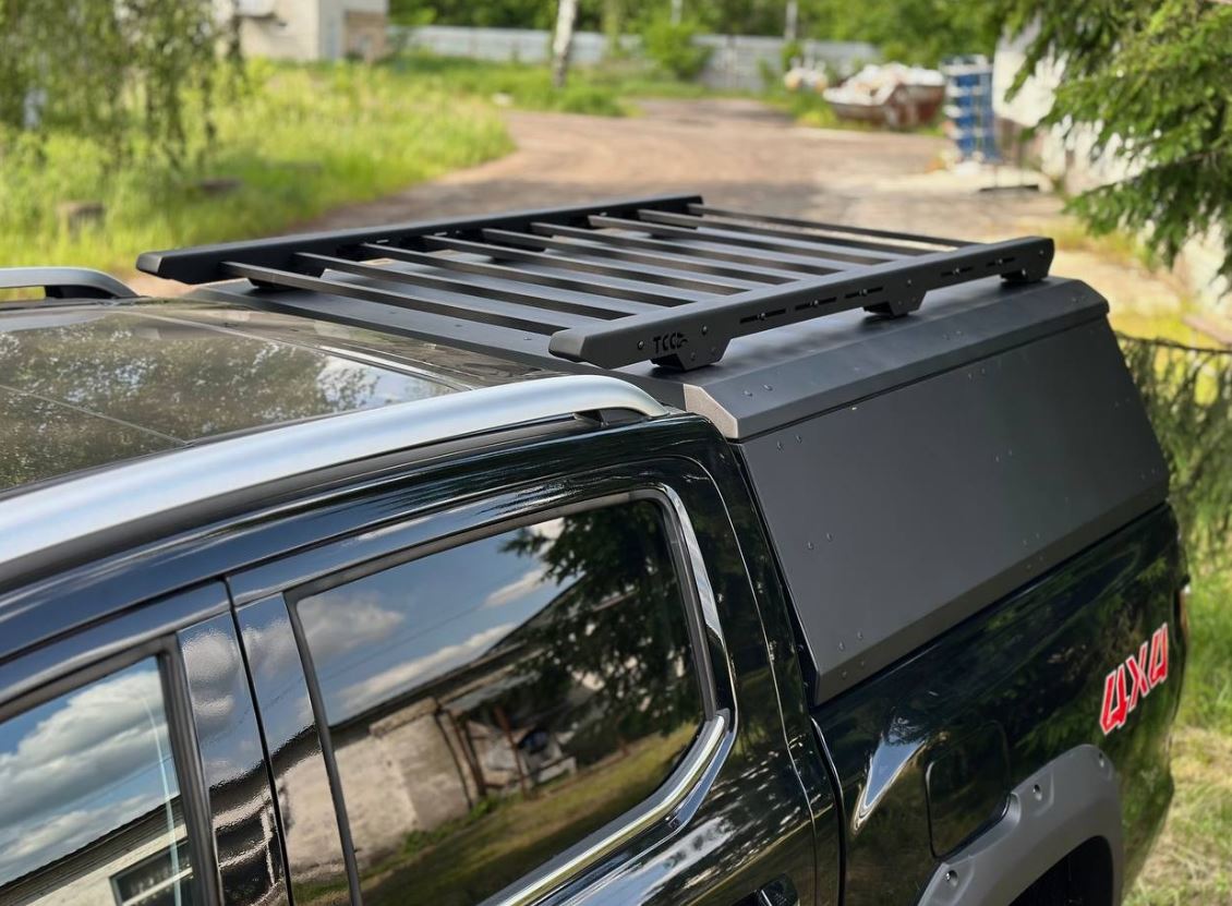 Экспедиционный багажник на крышу кунга черный для Sollers ST8