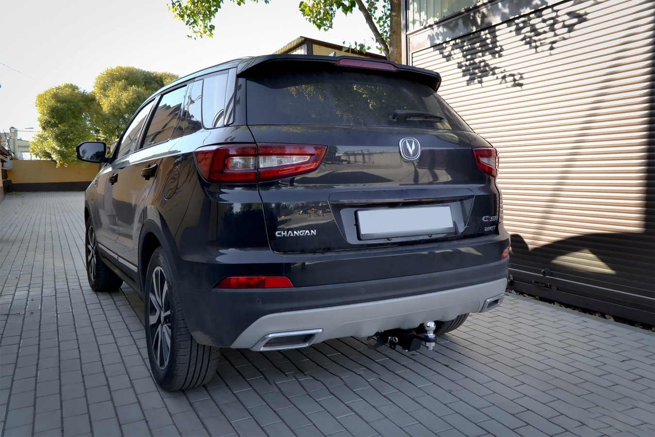 Фаркоп Pt group с типом шара E для Changan CS55 I