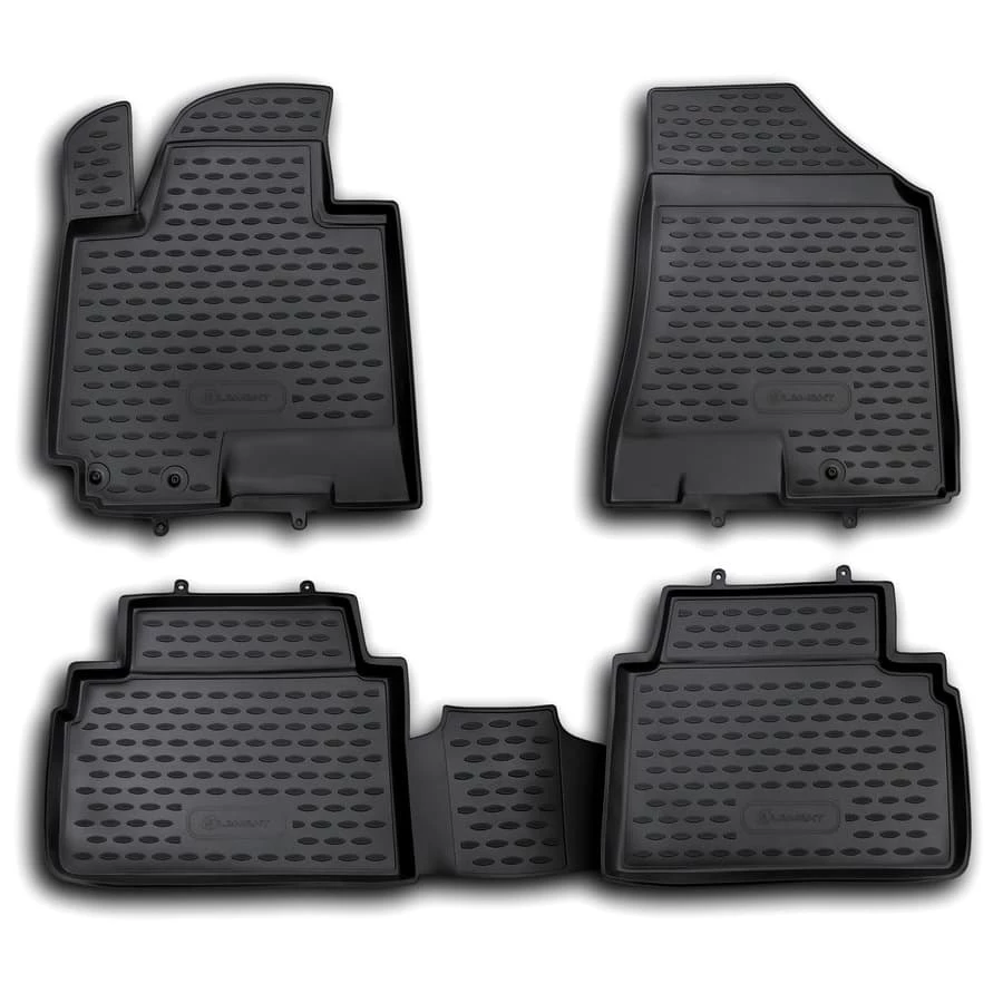 Коврики в салон полиуретан 4шт для Kia Sportage III Рестайлинг