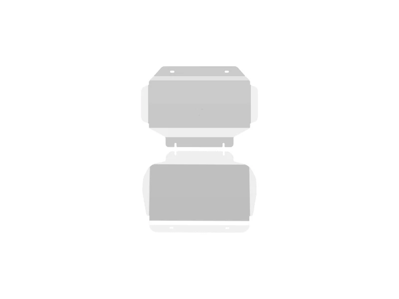 Защита картера (2 части) для Cadillac Escalade III  Alfeco ALF3701AL
