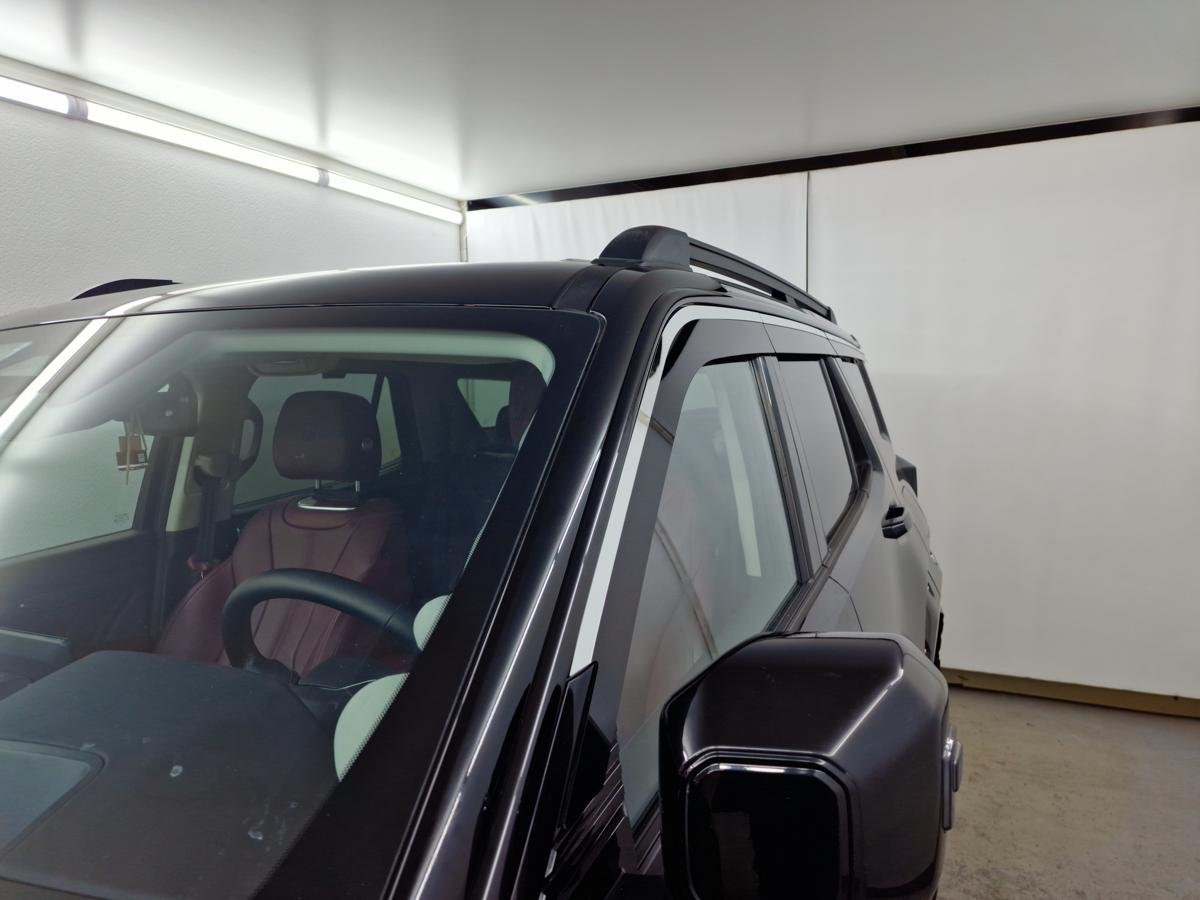 Дефлекторы окон 2D с хром накладками 6 шт. для TANK 400