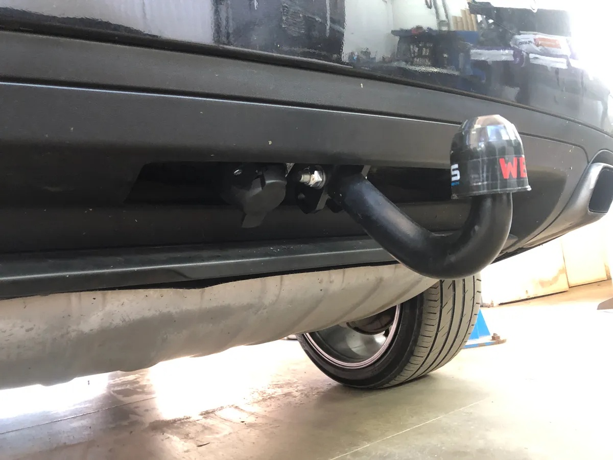 Фаркоп Oris c типом шара A для Porsche Cayenne II Рестайлинг (958)