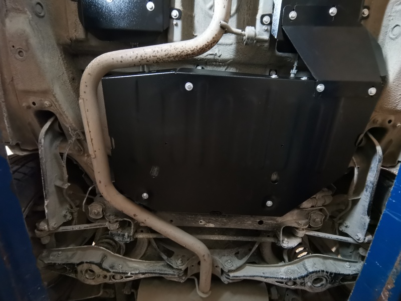 Защита картера и редуктора переднего моста (2 части) для JAC T9 I