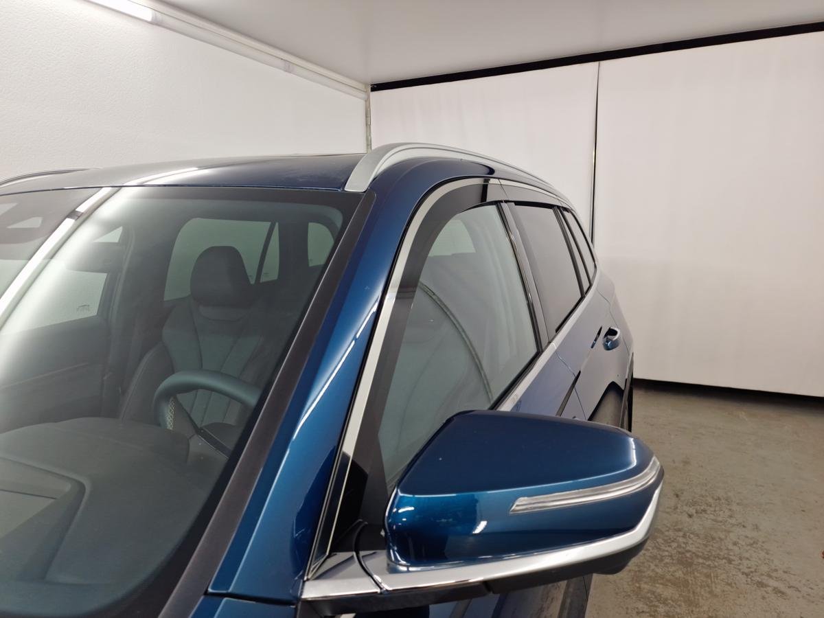 Дефлекторы окон с хром накладками 2D 6 шт для Geely Monjaro