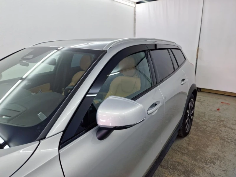 Дефлекторы окон 2D 6 шт. под наклоном для Volvo V60 II Черный Стрелка 11 2D356-6.S11